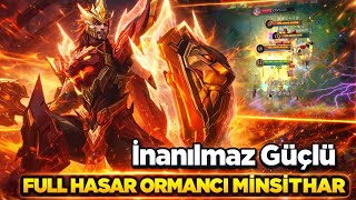 FULL HASAR GÖK KIRANLI ORMAN MİNSİTTHAR İNANILMAZ GÜÇLÜ KESİN DENEYİN Mobile Leg