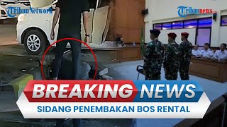 BREAKING NEWS: Sidang Perdana Kasus Penembakan Bos Rental, 3 Tersangka Jalani Dakwaan