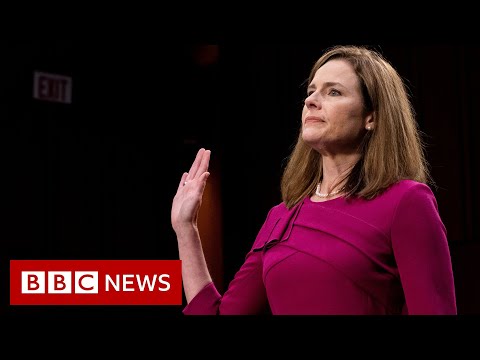 艾米-科尼-巴雷特：特朗普提名人在最高法院聽證會上作證 - BBC News (Amy Coney Barrett: Trump nominee testifies in Supreme Court hearing - BBC News)