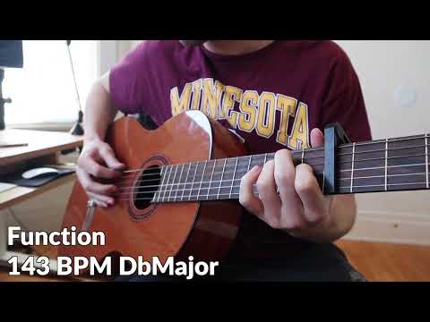 Lil Peep Type Guitar Loop | "Function" 143BPM DbMajor @mongamonga_