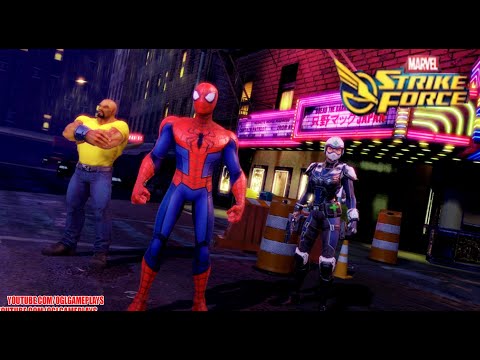 MARVEL Strike Force: Squad RPG - Bluestacks Gameplay (By Scopely) - YouTube