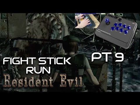 Resident Evil Remake (fight stick run) Pt 9