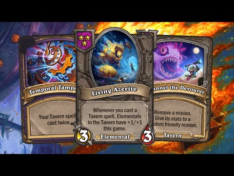 GIGA ELEMENTAL SCALING?! | Hearthstone Battlegrounds