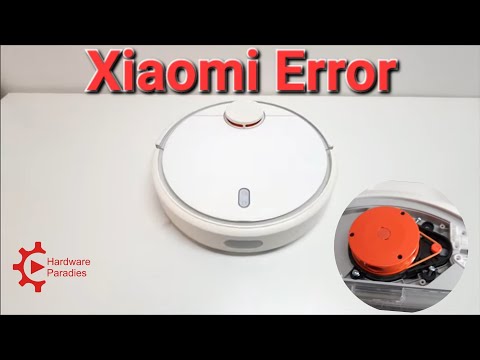 Xiaomi Roboter Staubsauger Error Fehler 1