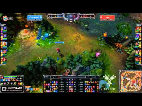 NACL Season 2 Playoffs Quarterfinal Bo3: Curse Academy vs Team LoLPro (Game 1)