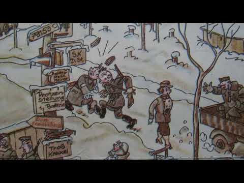 "Lappland Kurier" 1942 (Karikaturbeilage)