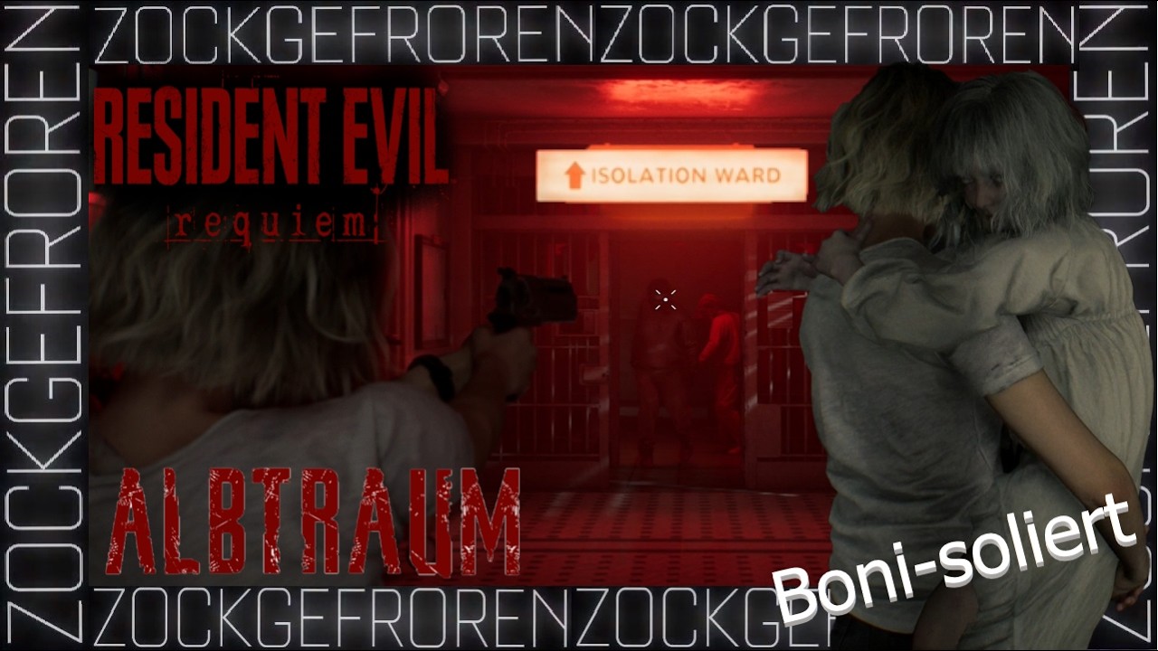 🪓 Resident Evil REQUIEM 💉 ALBTRAUM! [ INSANITY ]  OHNE BONI! - Isolierstation! #014