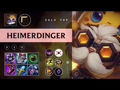 Heimerdinger Top vs Rek'Sai - KR Master Patch 25.22