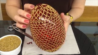 Пасхальная поделка с макаронами 365