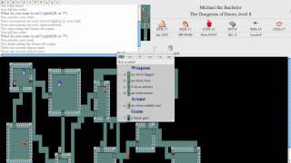 Let's Play NetHack Part 31: Sokoban Reached