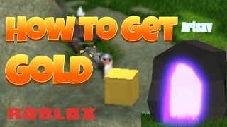 HOW TO GET/MAKE GOLD IN ISLANDS [ROBLOX]
