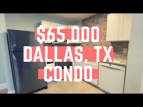 What Does a $65k Condo/Apartment Look Like in Dallas, Texas (under $100k!) Video