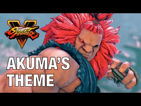 Street Fighter V / 5 : Akuma Theme OST Looped (SFV SF5 Music Extended)