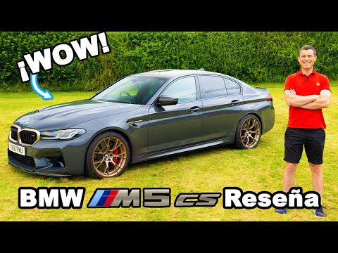 ¡El BMW M5 CS es ORO M puro!