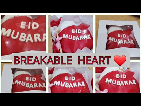 HOW TO MAKE TRENDING BREAKABLE HEART || Diy Breakable Chocolate ♥ Surprise ||