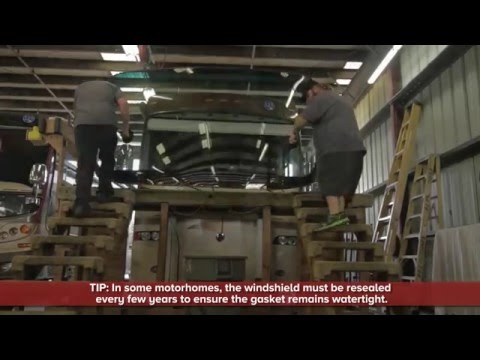 RV Glass and Windshield Services at Lazydays