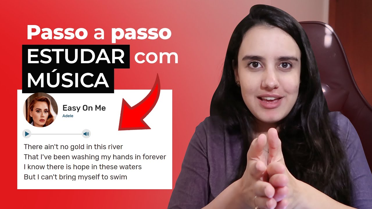 Como estudar INGLÊS com MÚSICAS (Passo a Passo)