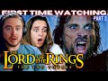 **HELM'S DEEP IS INSANE!!** Two Towers Reaction: FIRST TIME WATCHING Lord of the Rings (Part 2)