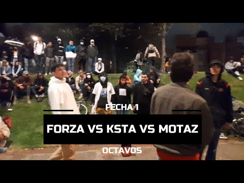 Forza vs Ksta vs Motaz - Fecha 1/2022 - Octavos - Kiosko Freestyle