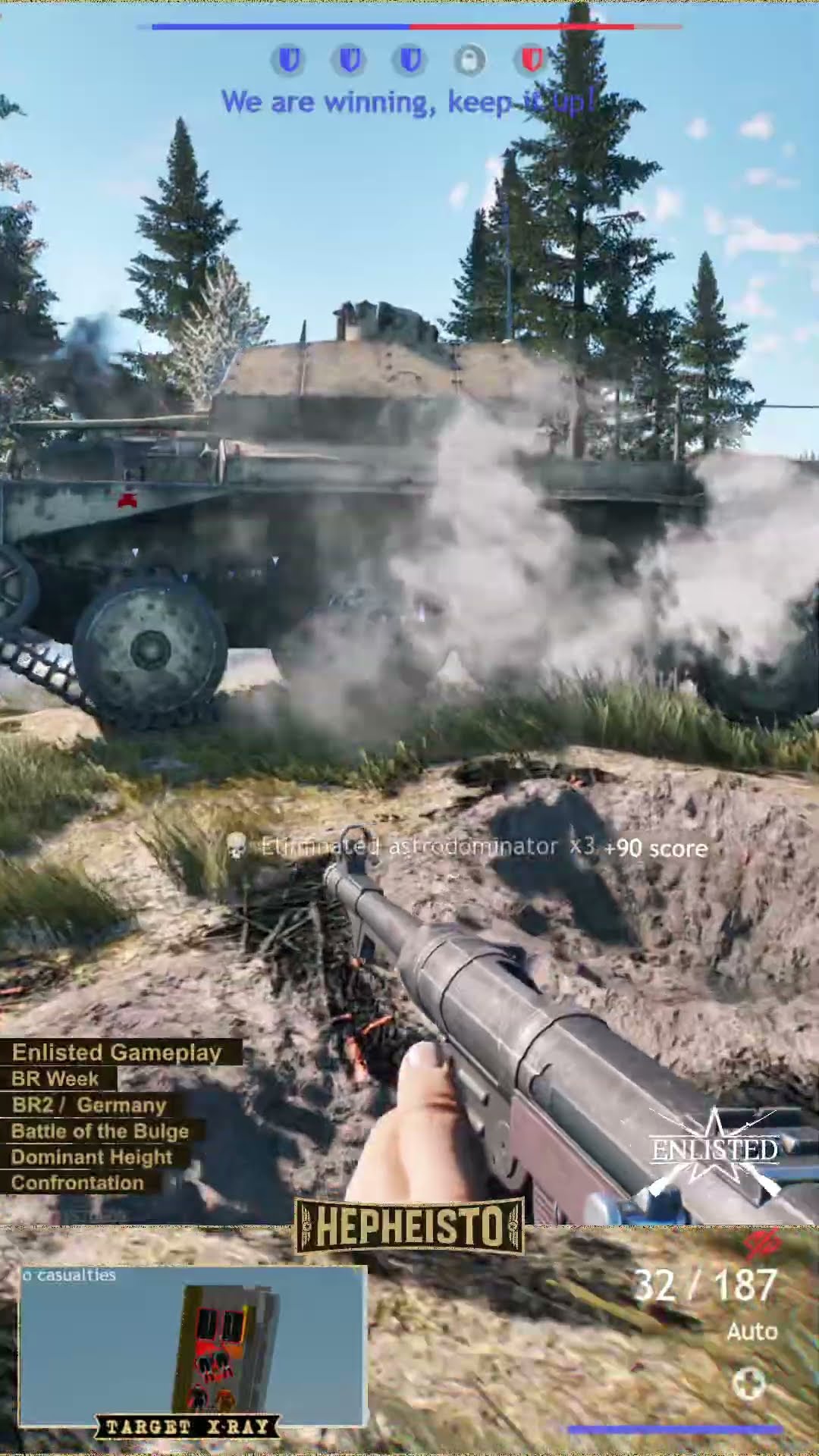 Saboteur eliminates Tank A13 Mk II with TNT Charge
