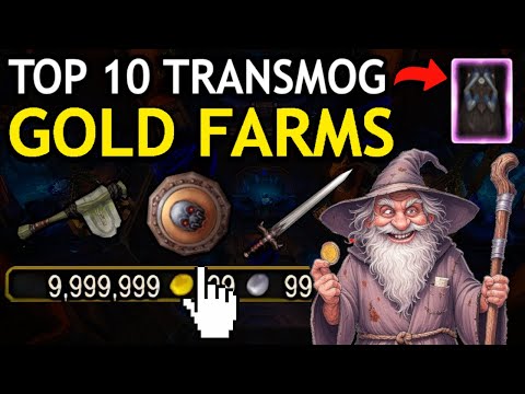 TOP 10 BEST Transmog Gold Farms | EXPLAINED IN UNDER 2 MINUTES [2026] Dungeons Only