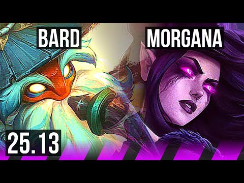 BARD & Sivir vs MORGANA & Ezreal (SUP) | 9/3/27, 26k DMG | EUW Master | 25.13