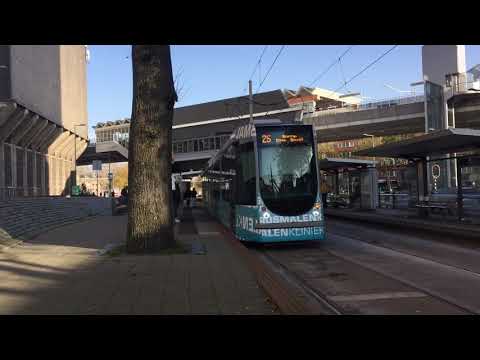 Omgeleide RET trams op lijn 25 Carnisselande - Maashaven (DEEL 1)