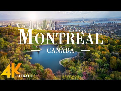 Montreal 4K Ultra HD • Stunning Footage Montreal | Scenic Relaxation Film with Calming Music