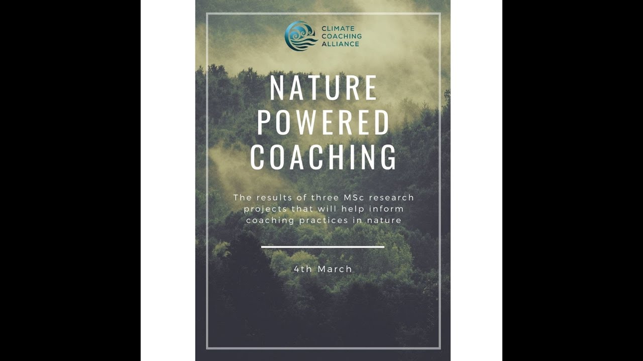 Climate Coaching Alliance: Nature-powered Coaching