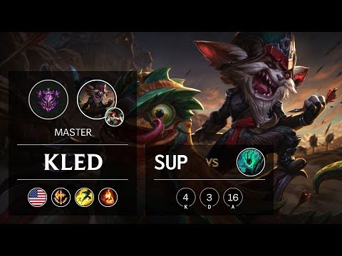 Kled Support vs Thresh - NA Master Patch 10.2