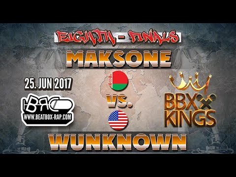 MaksOne VS Wunknown  | BBXKINGS | Eighth Finals (2017-06-25)