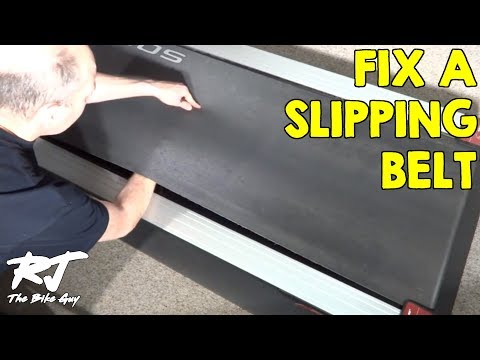 How to fix a slipping treadmill belt