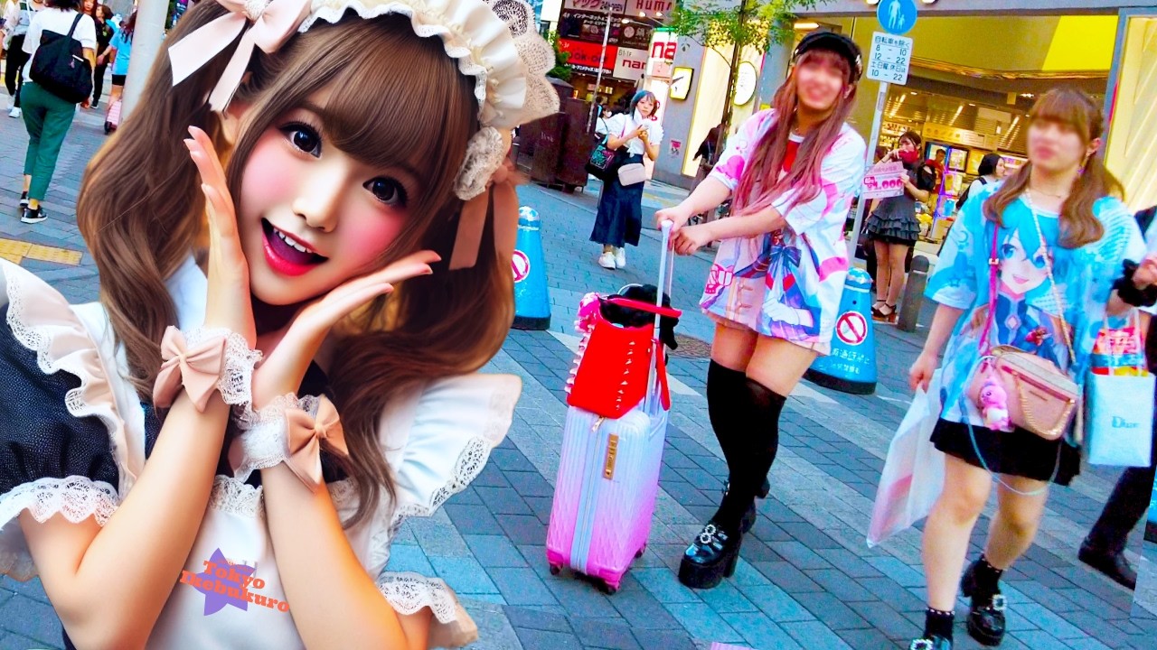 Tokyo Ikebukuro 🐶 Let's play♪💖 4K Nonstop 1 hour