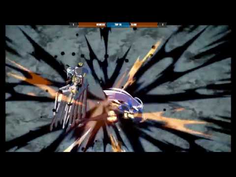 NWM9: BlazBlue Central Fiction- Nemesis (Nine, u-No.12) VS SLAM (Izanami) 2