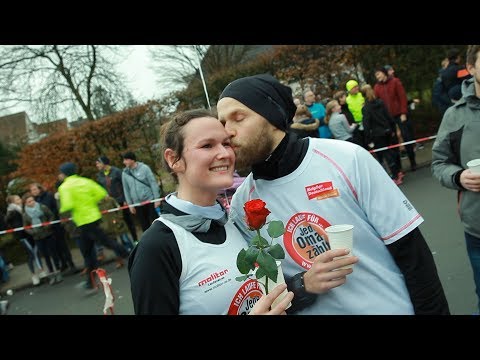 Silvesterlauf in Osnabrück: Heiratsantrag vor dem Zieleinlauf