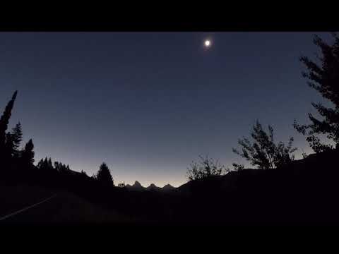 Time Lapse of the 2017 Eclipse - Grand Tetons