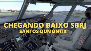 DECOLANDO SBSP (CONCONHAS) CHEGANDO BAIXO SBRJ (SANTOS DUMONT)!!! RAPIDINHO CONFIRA!!!