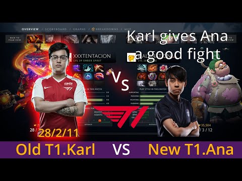 Karl says hello to the new T1 member Ana -  Ember Beyond Godlike!