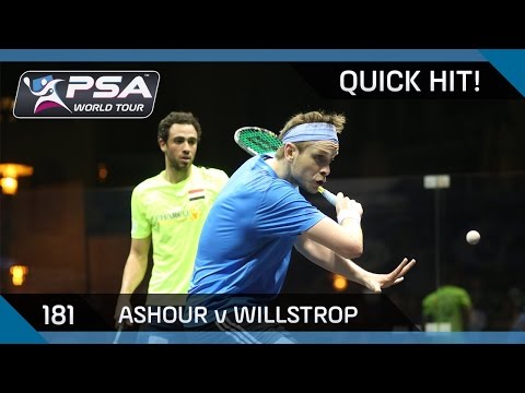 Squash: Quick Hit! Ep.181: Ashour v Willstrop - El Gouna 2015