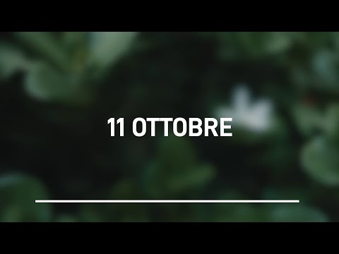 Meditazione Calendario “Parole di Vita” del 11 Ottobre 2023