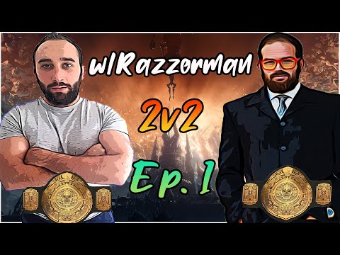 Krav "2vs2 With RaZZoRMaN " | Warcraft 3 - WC3 | Turtle Rock