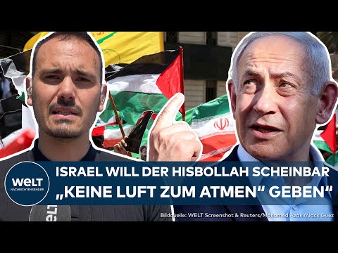 Video Thumbnail: NAHOST: Israel kämpft an drei Fronten! Netanjahus Armee bombardiert weiter die Hisbollah im Libanon