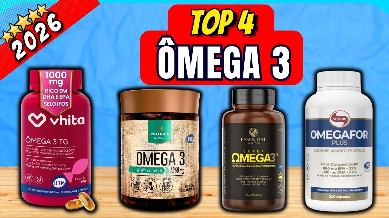 Miniatura da avaliação em vídeo de Ômega 3 DHA 1000 Nutrify 60 Cápsulas
