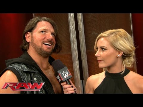 AJ Styles introduces himself to the WWE Universe: Raw, January 25, 2016