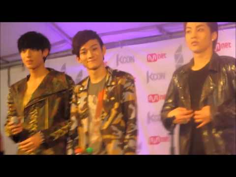 121013 KCON LA EXO CHEN FANCAM [Slow Motion]