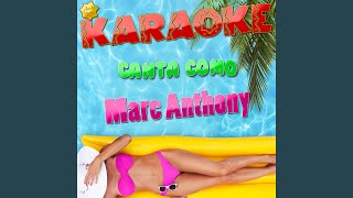 Parece Mentira (Popularizado por Marc Anthony) (Karaoke Version)