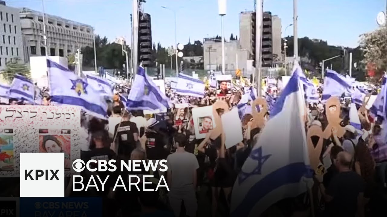 Israelis protest prime minister following deaths of hostages in Gaza