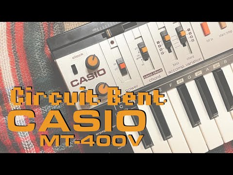 Circuit Bent Casio MT-400V