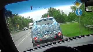 preview picture of video 'BMW i3 Erlkönig bei Freising erlegt'