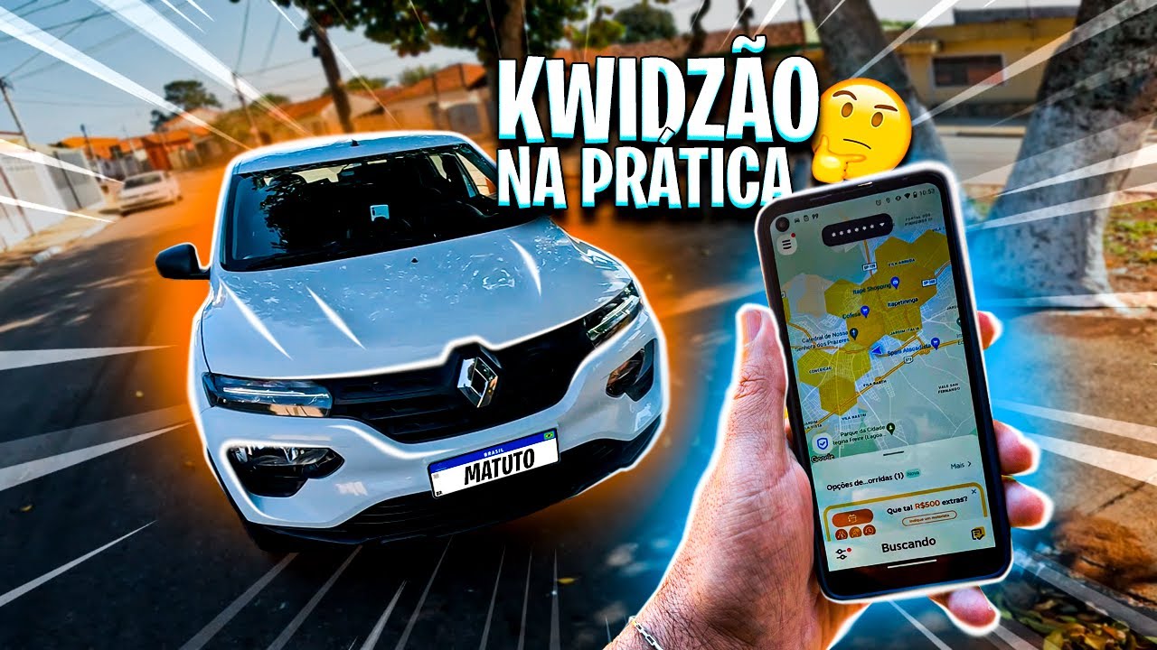 TRABALHANDO COM KWID | o carro mais economico! 🟢